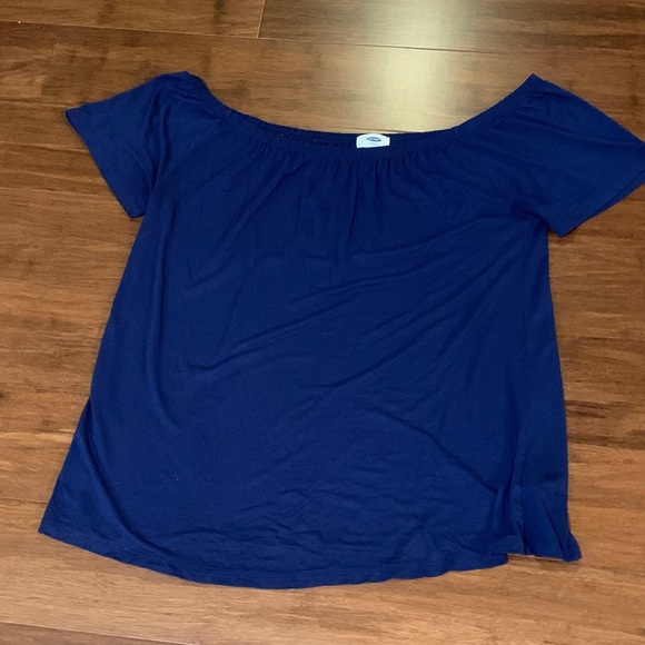 Old Navy Tops - SALE 3 for $15 Blue Flowy Off The Shoulder